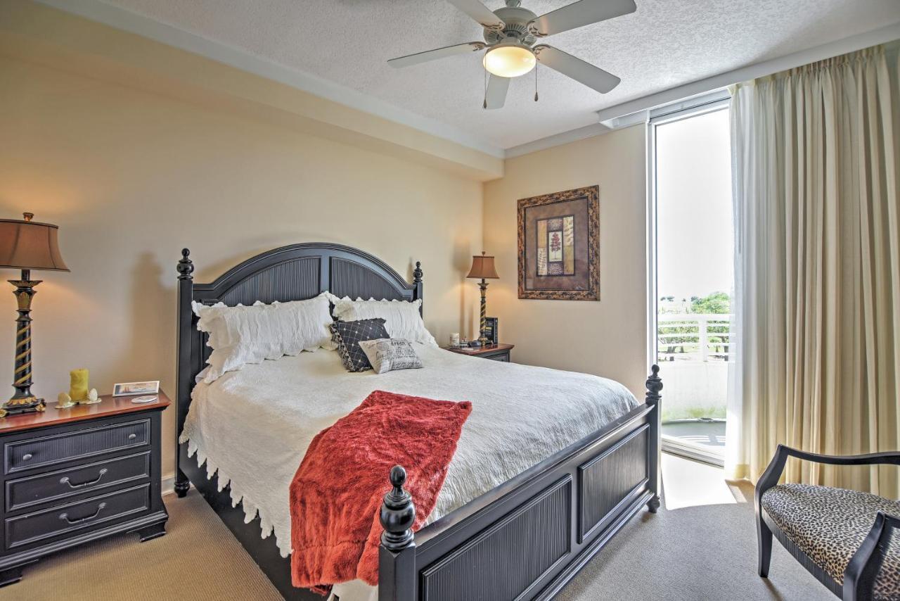 Beachside Biloxi Club Condo Balcony With Ocean View Eksteriør billede