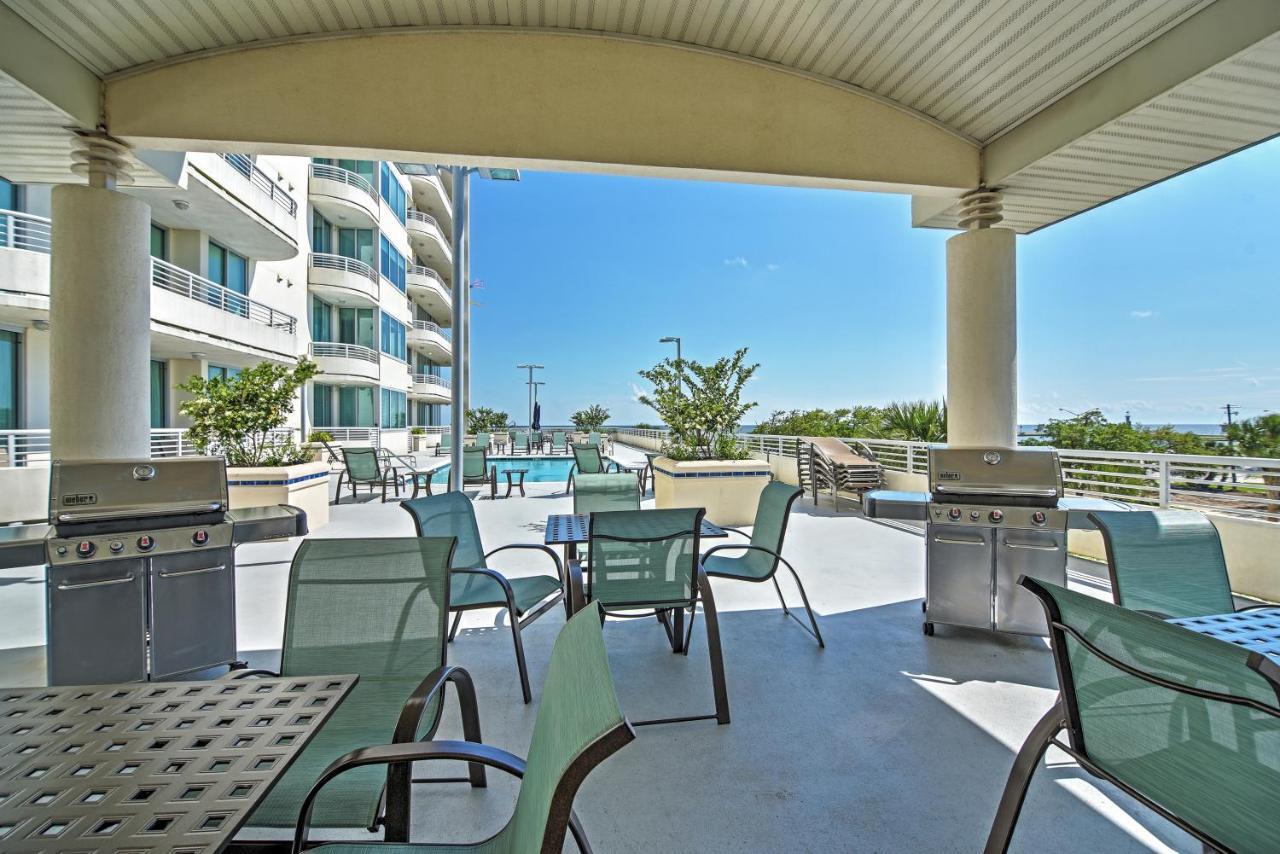 Beachside Biloxi Club Condo Balcony With Ocean View Eksteriør billede