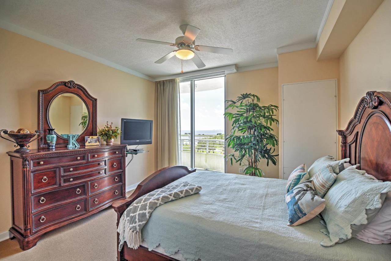 Beachside Biloxi Club Condo Balcony With Ocean View Eksteriør billede
